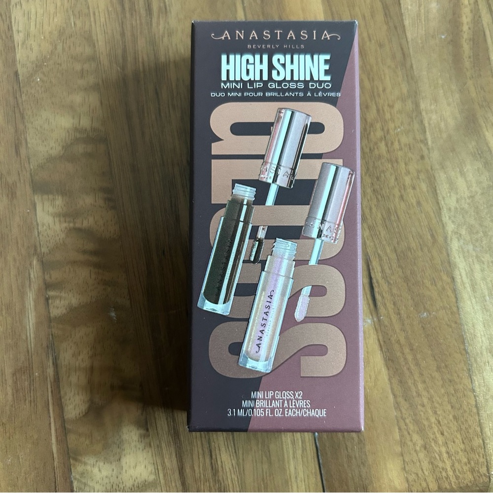 Anastasia Beverly Hills High Shine Mini Lip Gloss Duo — Molten & Aura
